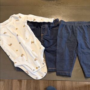 Baby Onesie and Pants Set